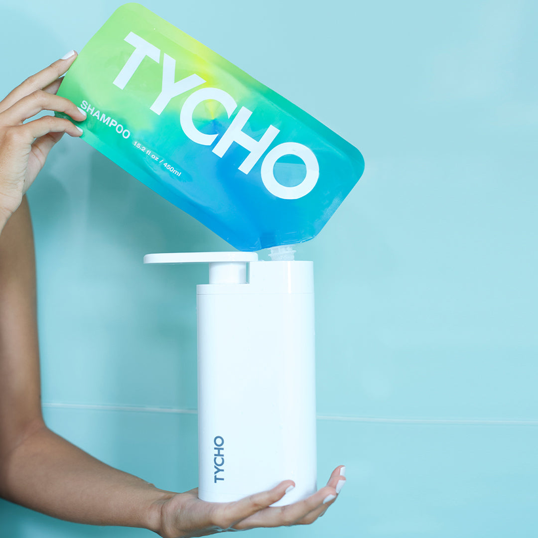 Tycho Ecofriendly Dispenser refillable and sustainable