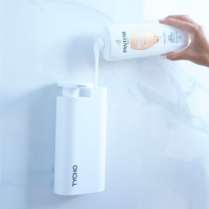 Tycho Ecofriendly Dispenser refillable with your favorite shampoo